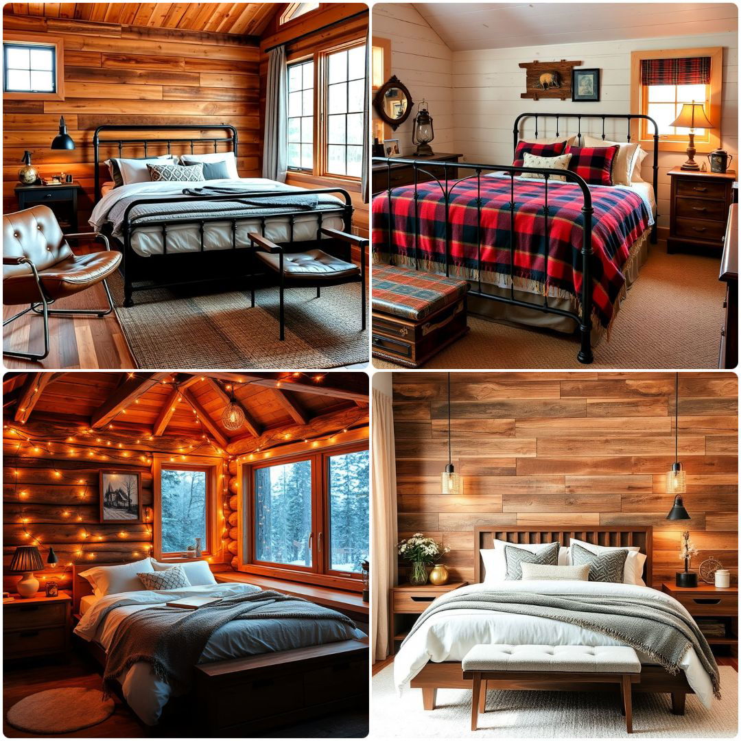 20 Cabin Bedroom Ideas to Create a Cozy Rustic Retreat