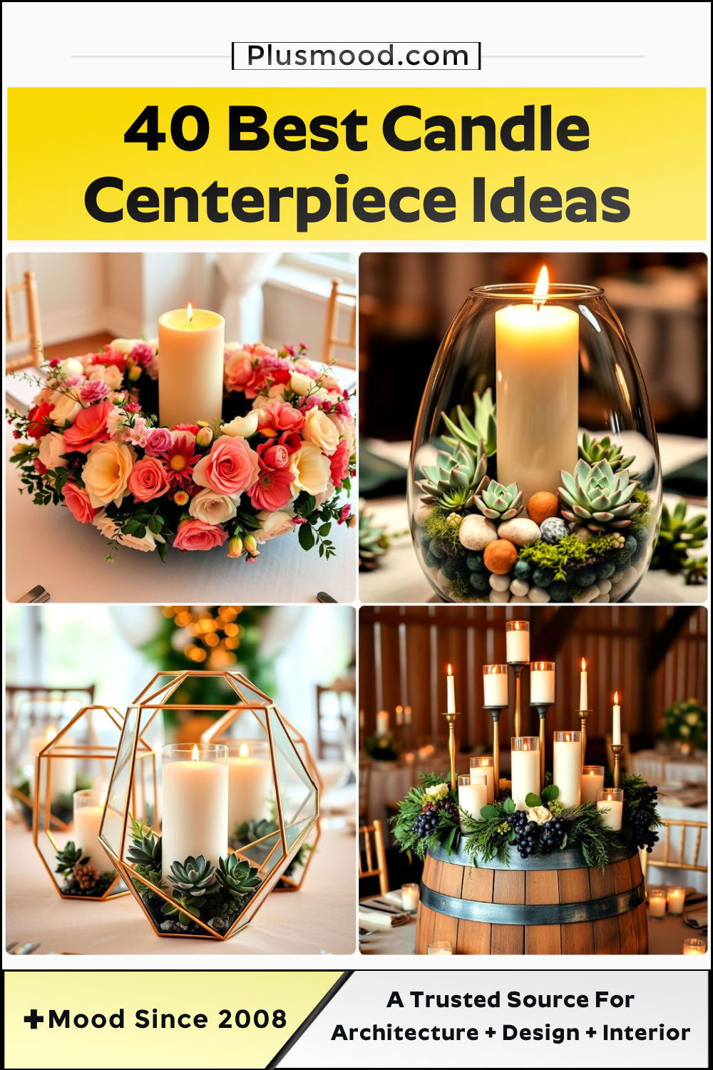 candle centerpiece ideas
