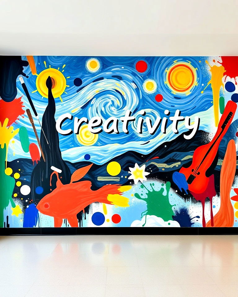 celebrating art school mural - 40 School Mural Ideas