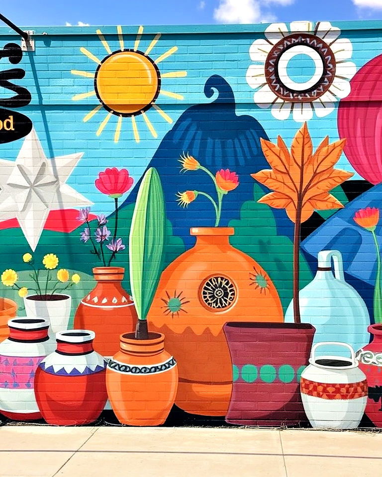 celebrating local artists small town mural - 15 Small Town Murals