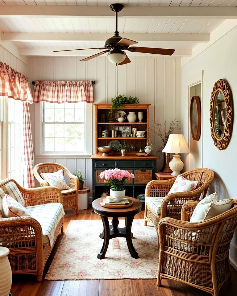 charming cottage inspired details - 25 Bungalow Interior Design Ideas