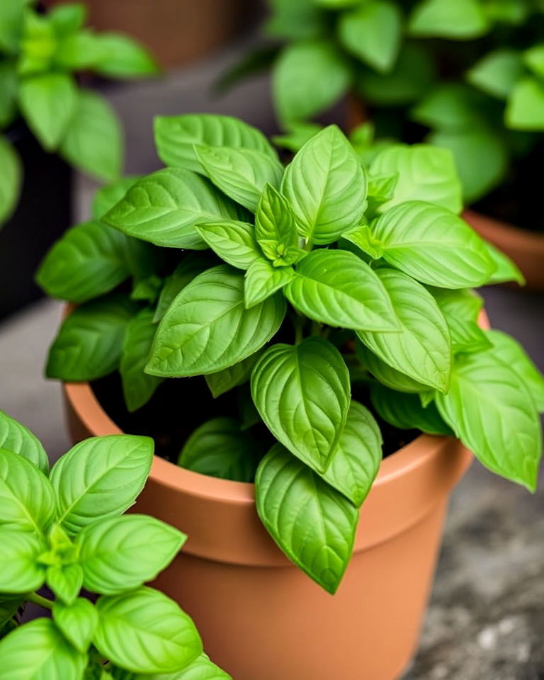clove basil deters snakes with its sharp - 20 Snake Repellent Plants