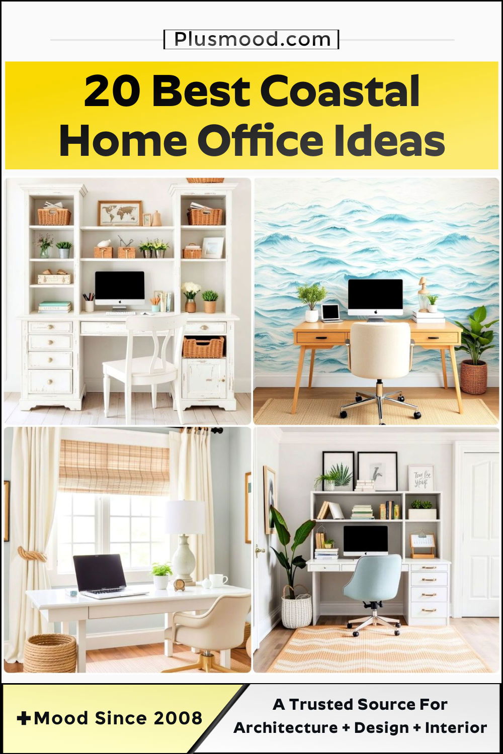 coastal home office ideas