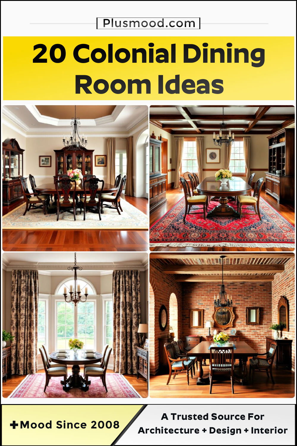 colonial dining room ideas to copy