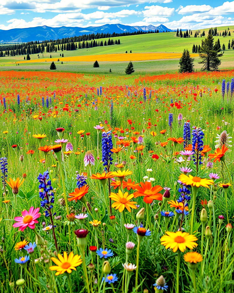colorado wildflower meadow - 25 Colorado Landscaping Ideas