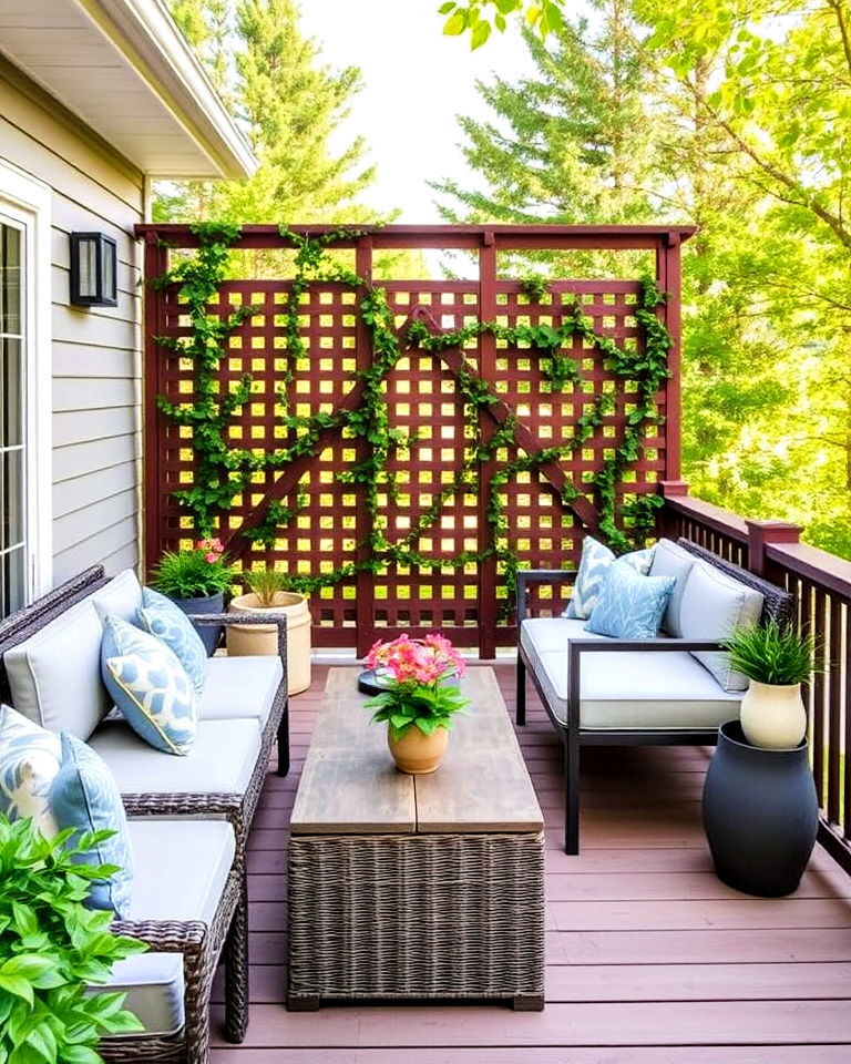 composite deck privacy paradise - 25 Composite Deck Ideas