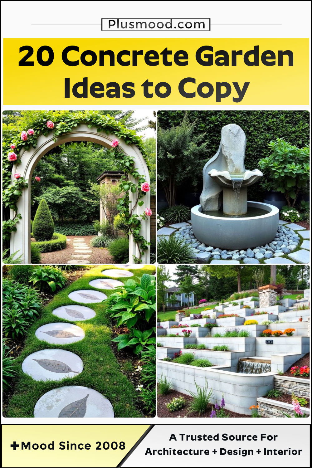 concrete garden ideas to copy