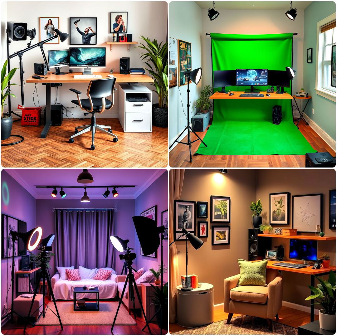 content creator room ideas