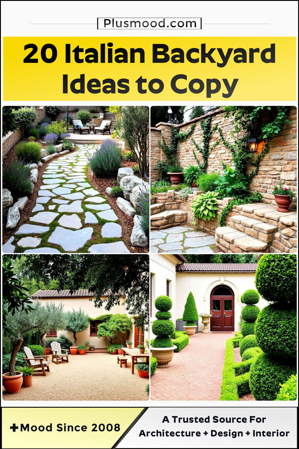 cool italian backyard ideas
