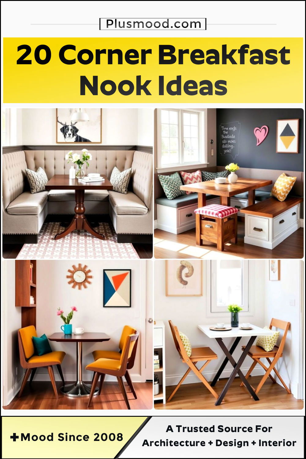 corner breakfast nook ideas