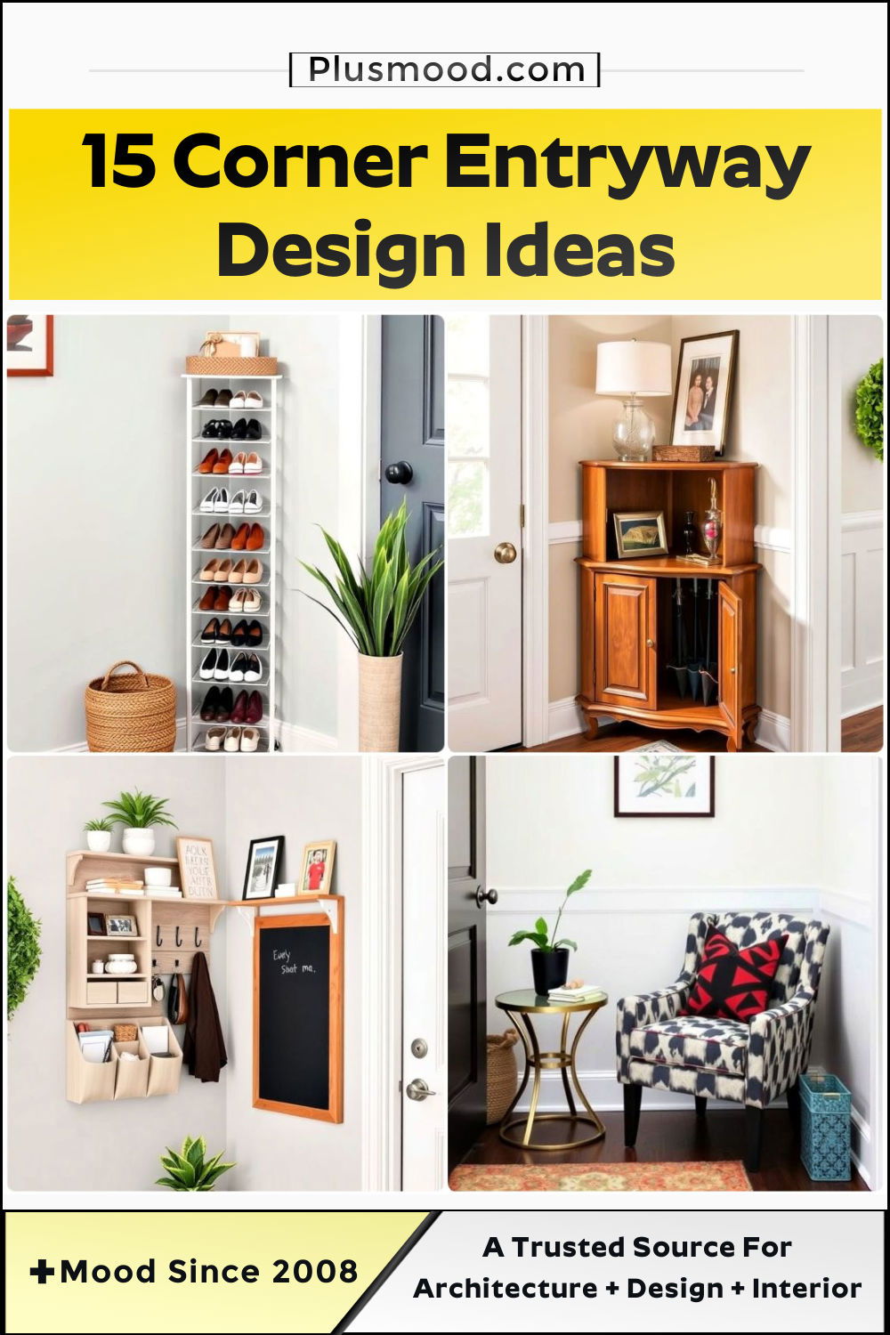 corner entryway design ideas