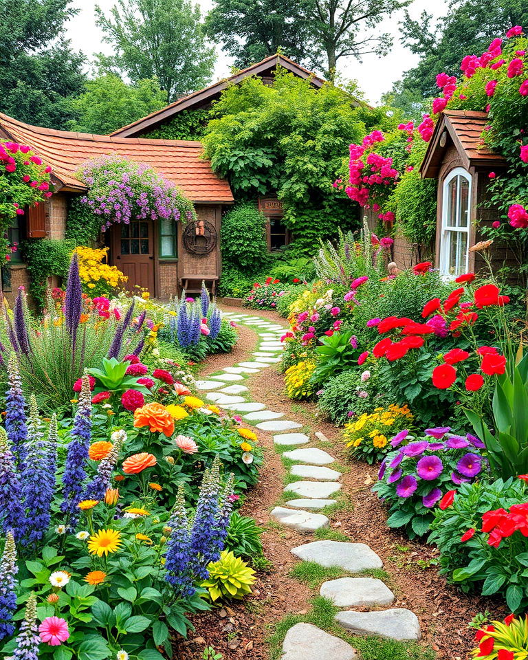 cottage style planting secret garden - 40 Secret Garden Ideas