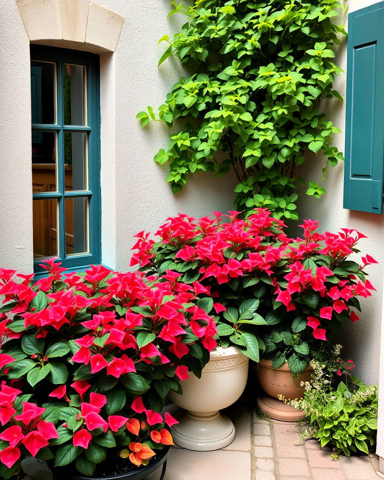 courtyard corner landscaping with coral bells - 20 Landscaping With Coral Bells