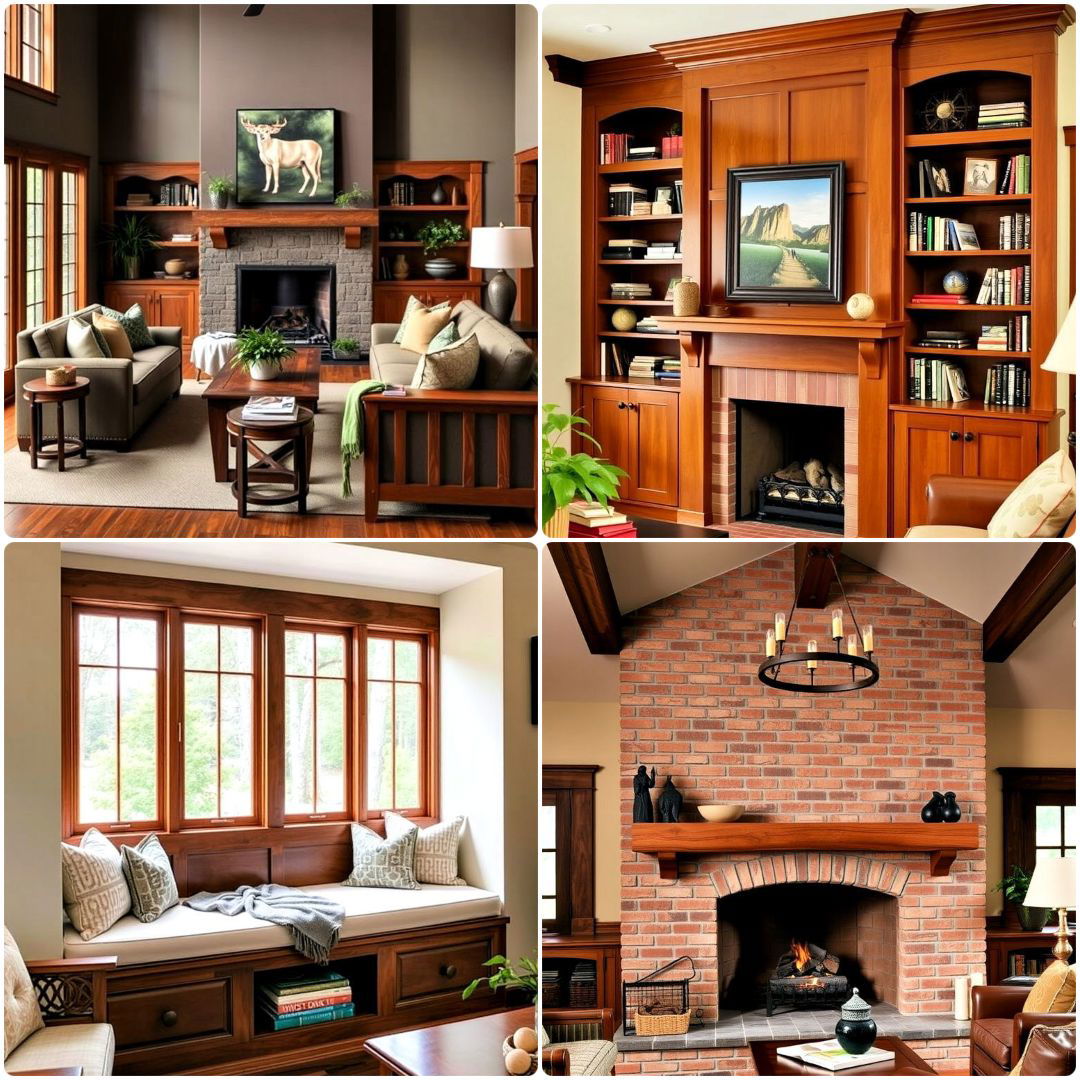 craftsman living room ideas