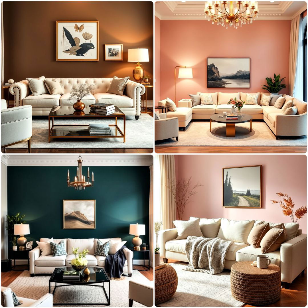 cream couch living room ideas