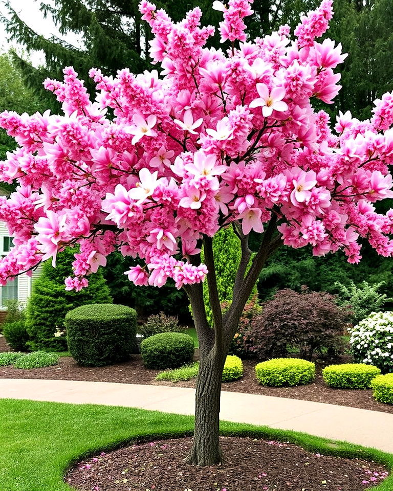 create a tree border - 25 Tree Landscaping Ideas