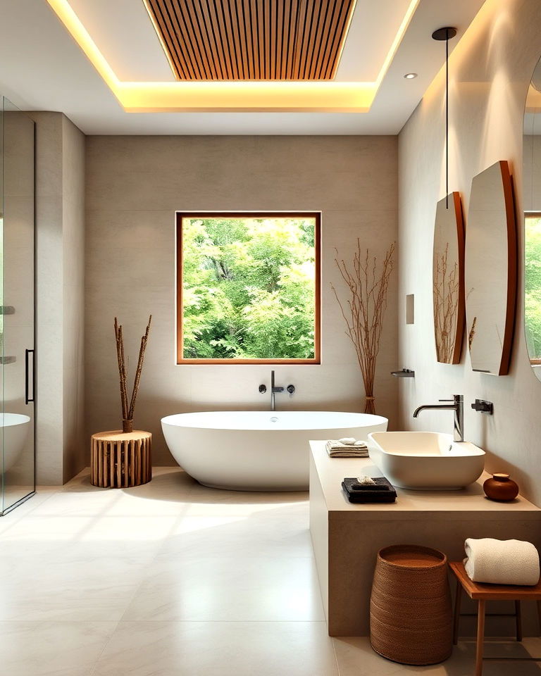 create a zen inspired bathroom - 30 Dream Bathroom Ideas