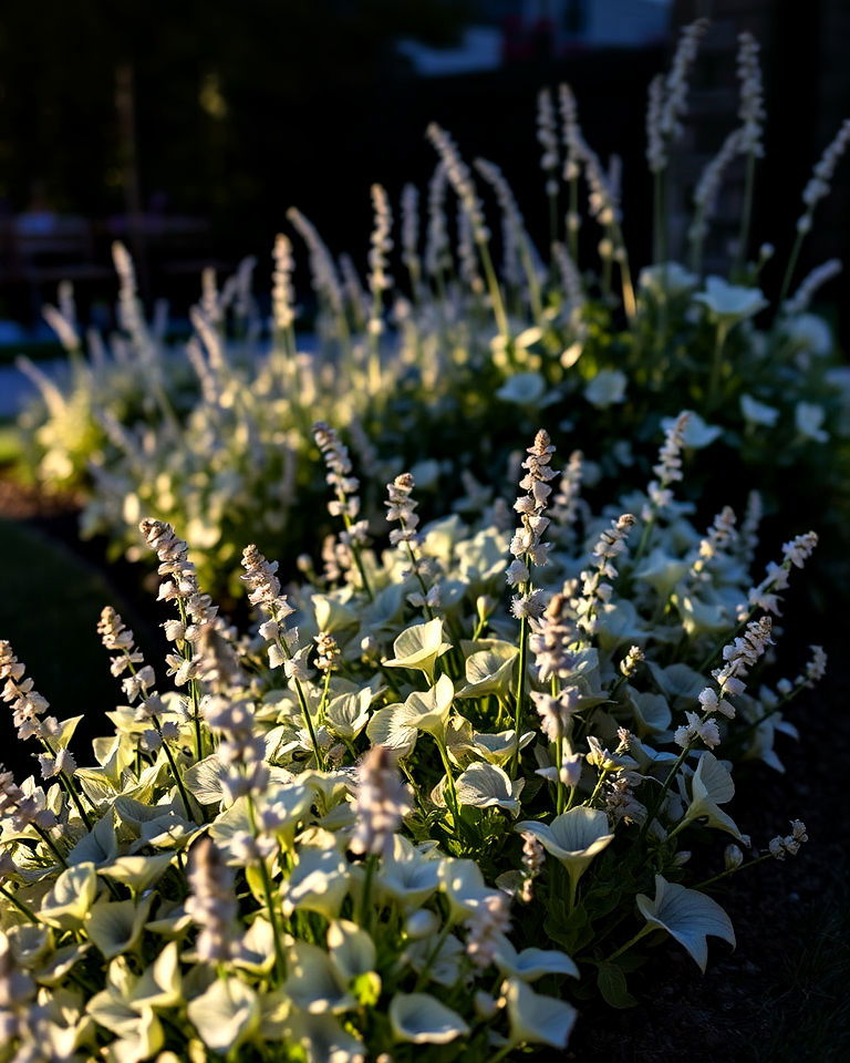 creating a moon garden border - 15 Lambs Ear Border Ideas