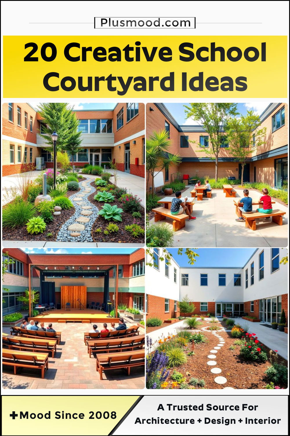 creative school courtyard ideas