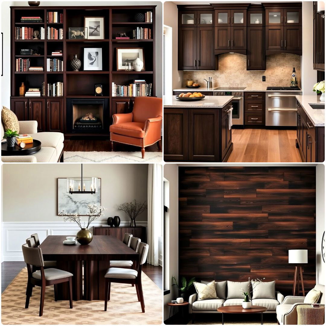 dark wood interior ideas