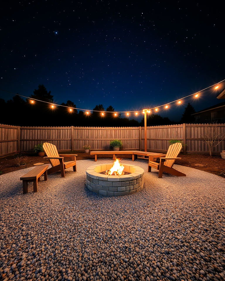 decomposed granite fire pit area - 25 Decomposed Granite Landscaping Ideas