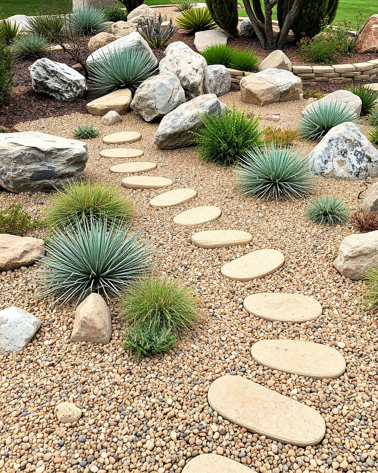 decomposed granite in rock gardens - 25 Decomposed Granite Landscaping Ideas