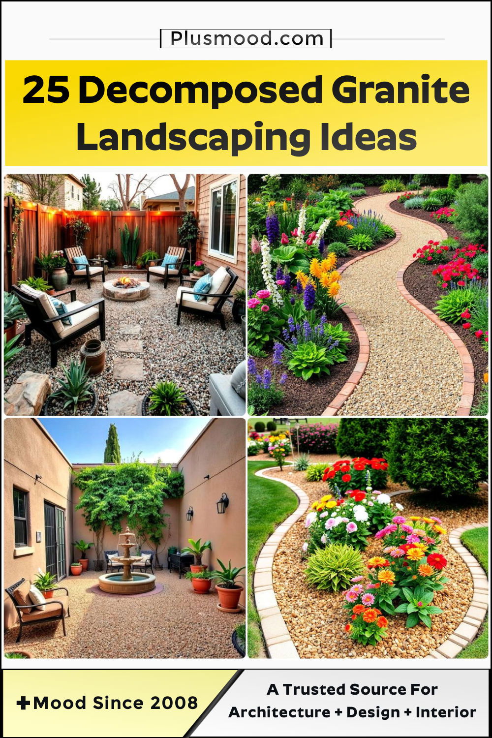 decomposed granite landscaping ideas