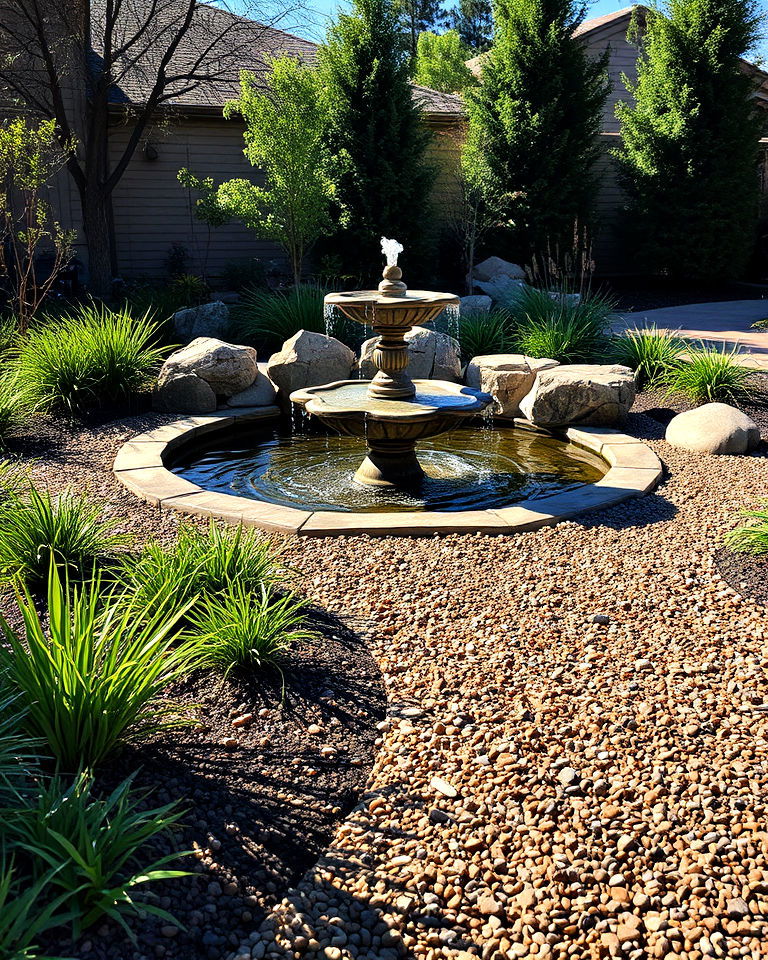 decomposed granite water features - 25 Decomposed Granite Landscaping Ideas