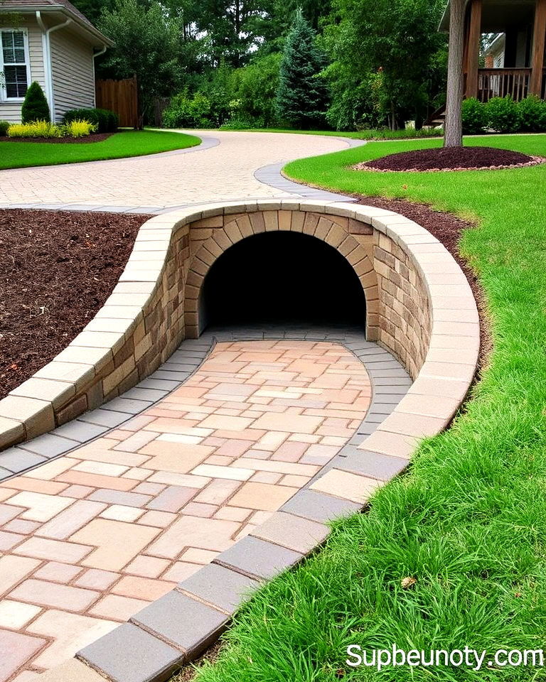 decorative concrete driveway culvert - 15 Driveway Culvert Ideas