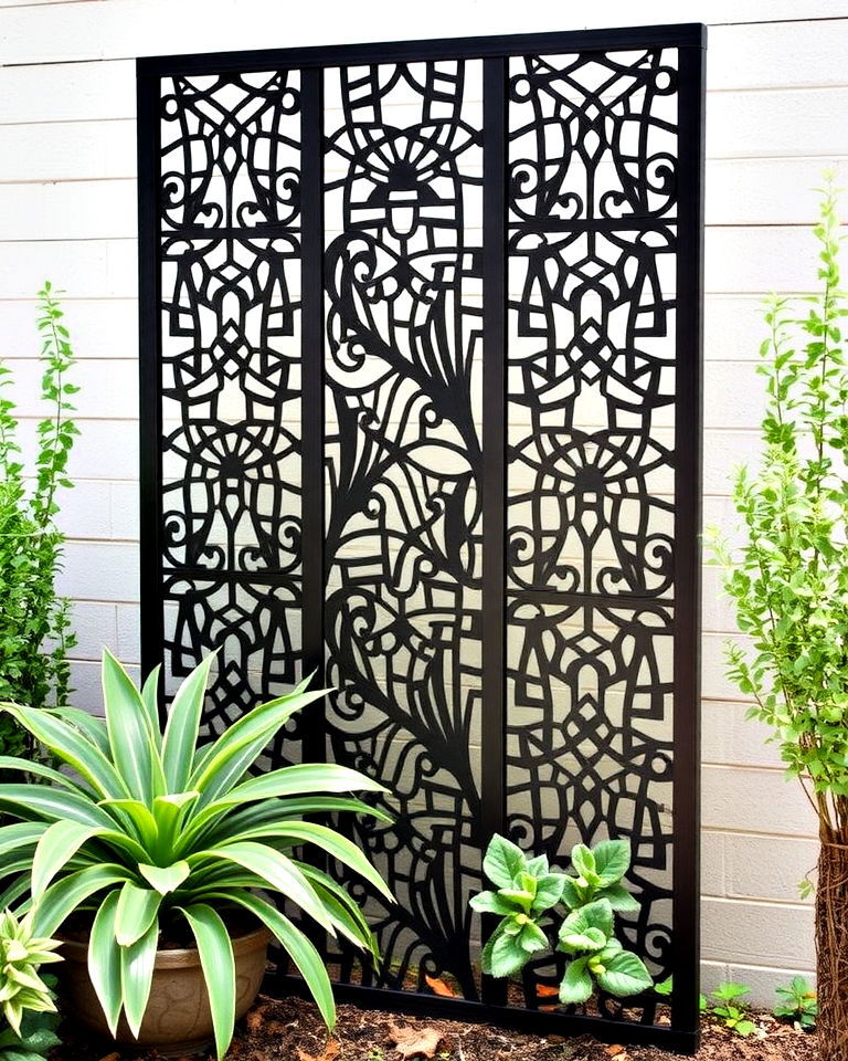 decorative privacy screens for small front yards - 25 Front Yard Privacy Landscaping Ideas