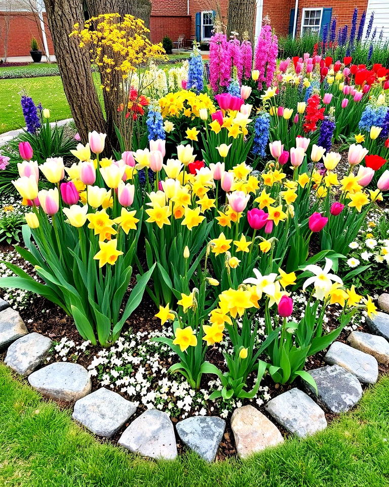 design a themed flower bed - 15 Spring Garden Ideas