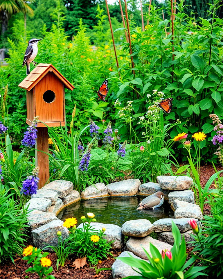 design a wildlife habitat - 15 Natural Landscaping Ideas