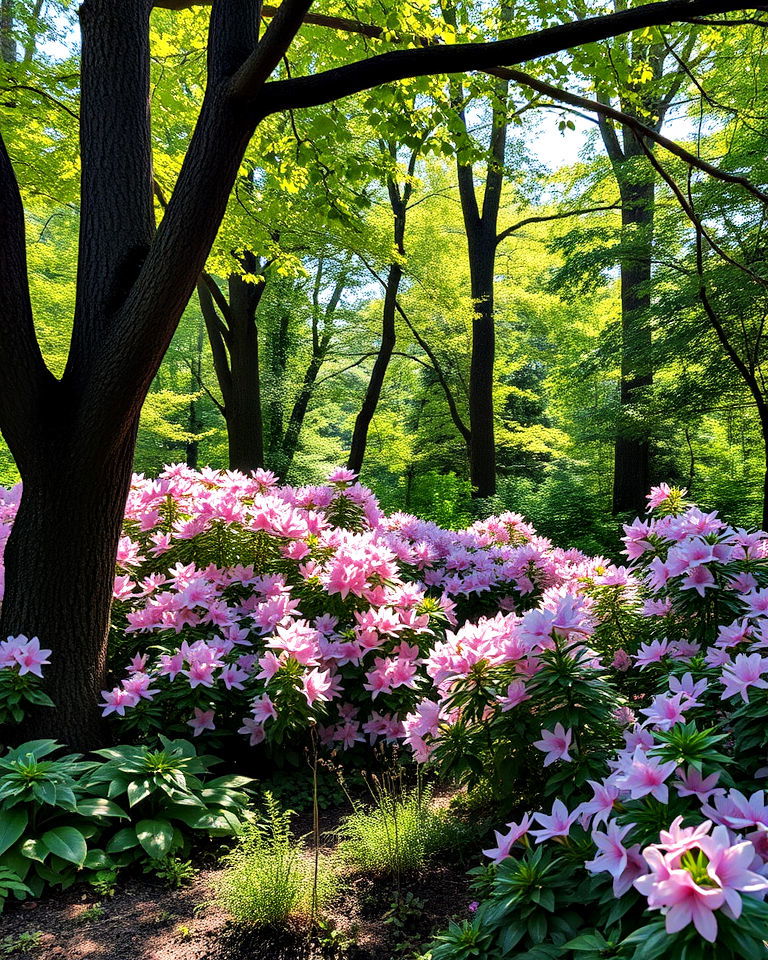 design an azalea woodland garden - 15 Azalea Garden Ideas