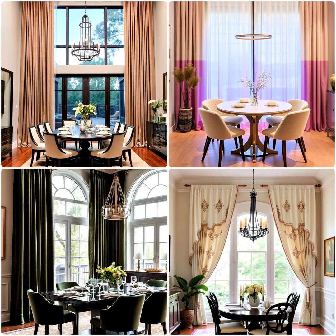 dining room curtain ideas