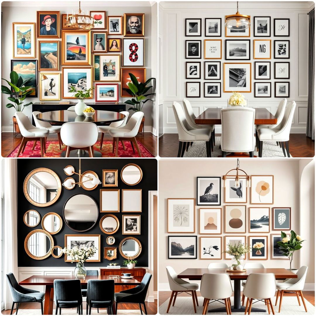 dining room gallery wall ideas