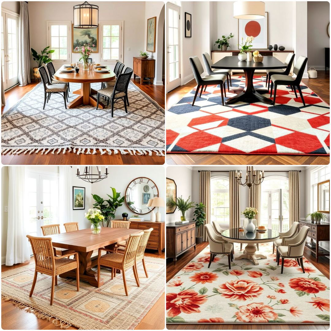 dining room rug ideas