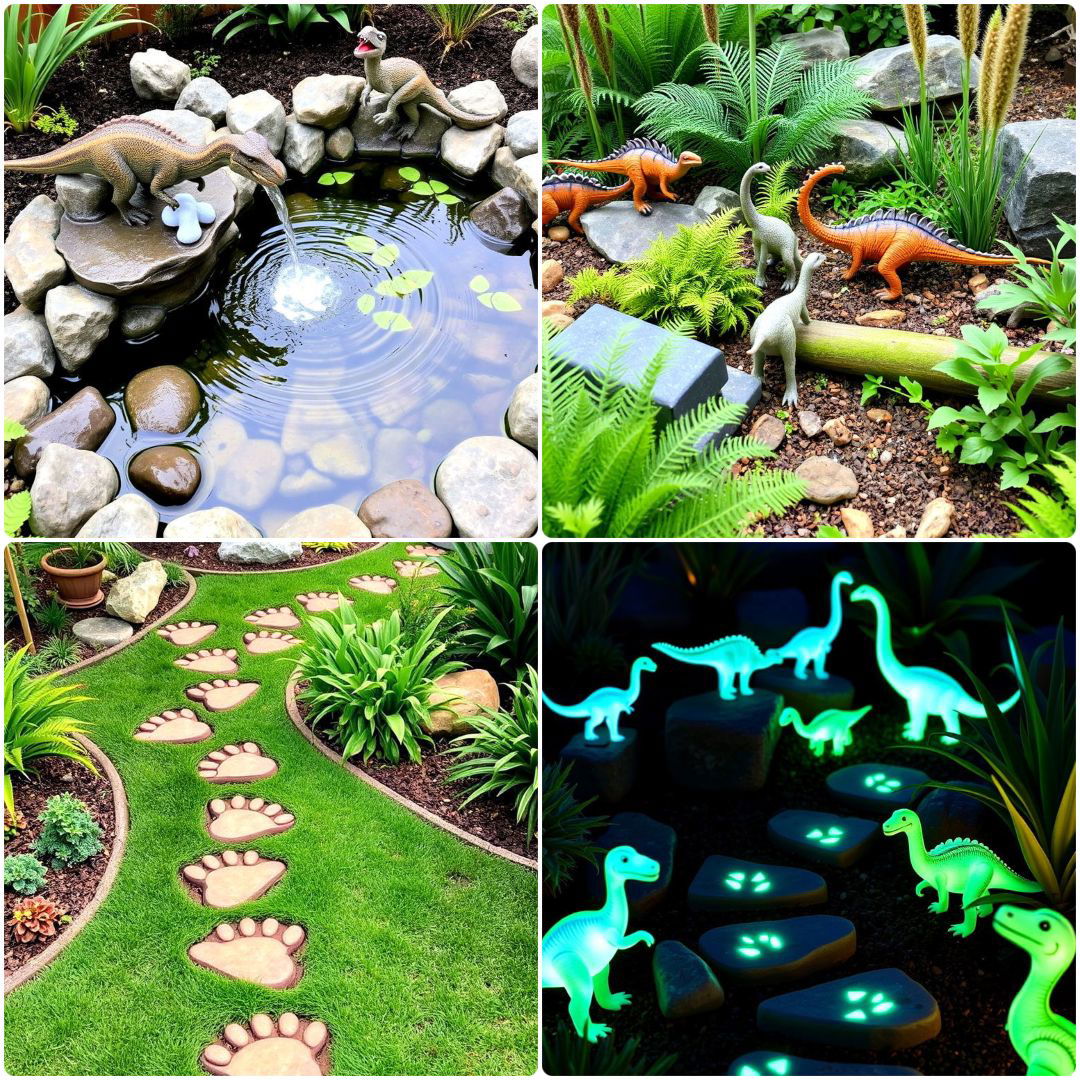 dinosaur garden ideas