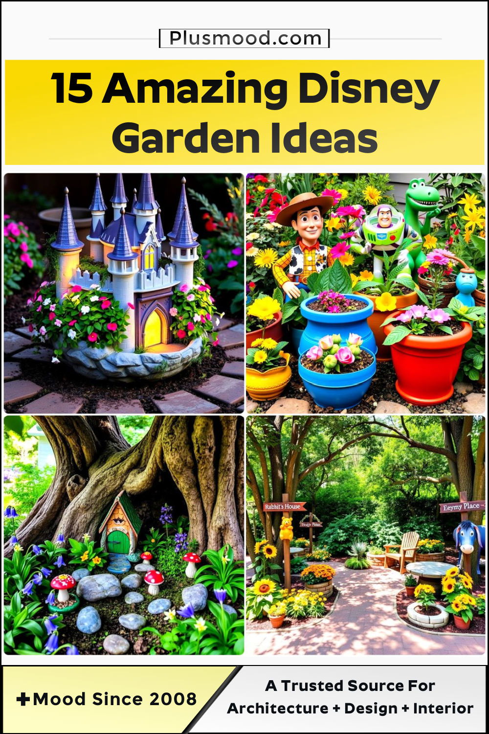 disney garden ideas