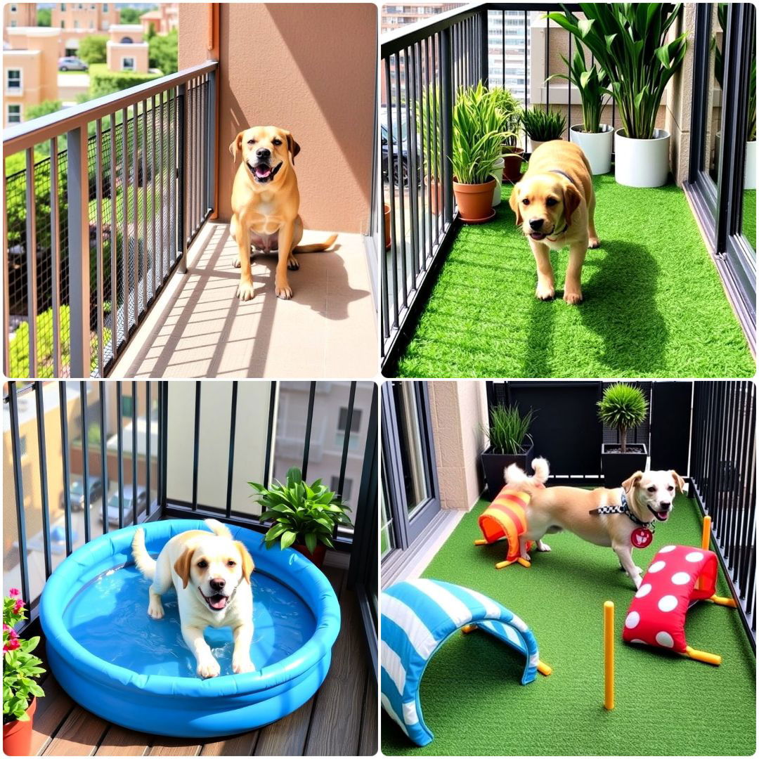 dog balcony ideas