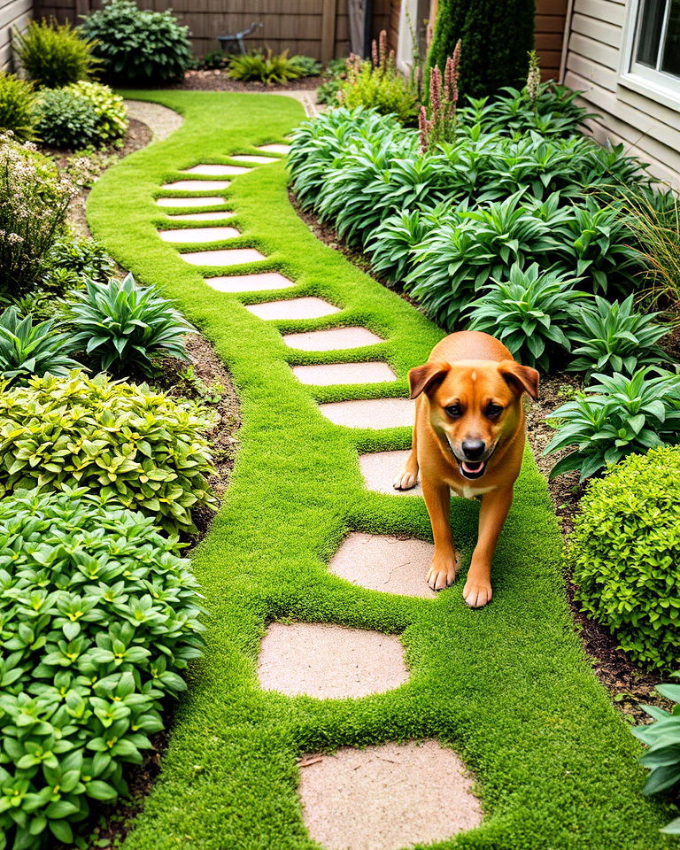 dog friendly ground covers - 20 Dog Friendly Landscaping Ideas