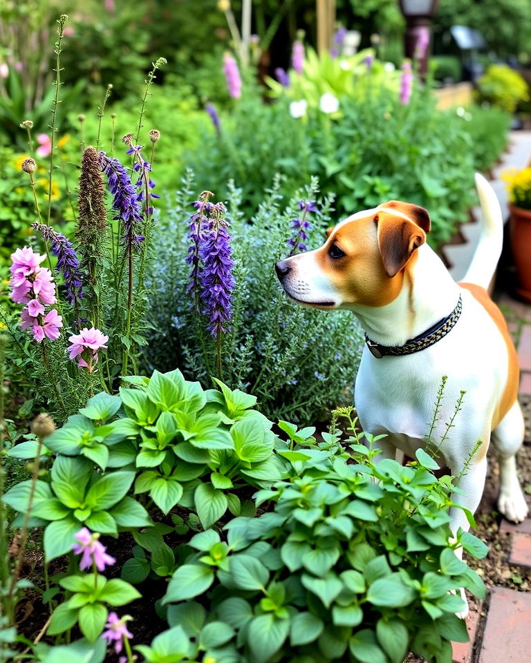 dog friendly scented herb gardens - 20 Dog Friendly Landscaping Ideas