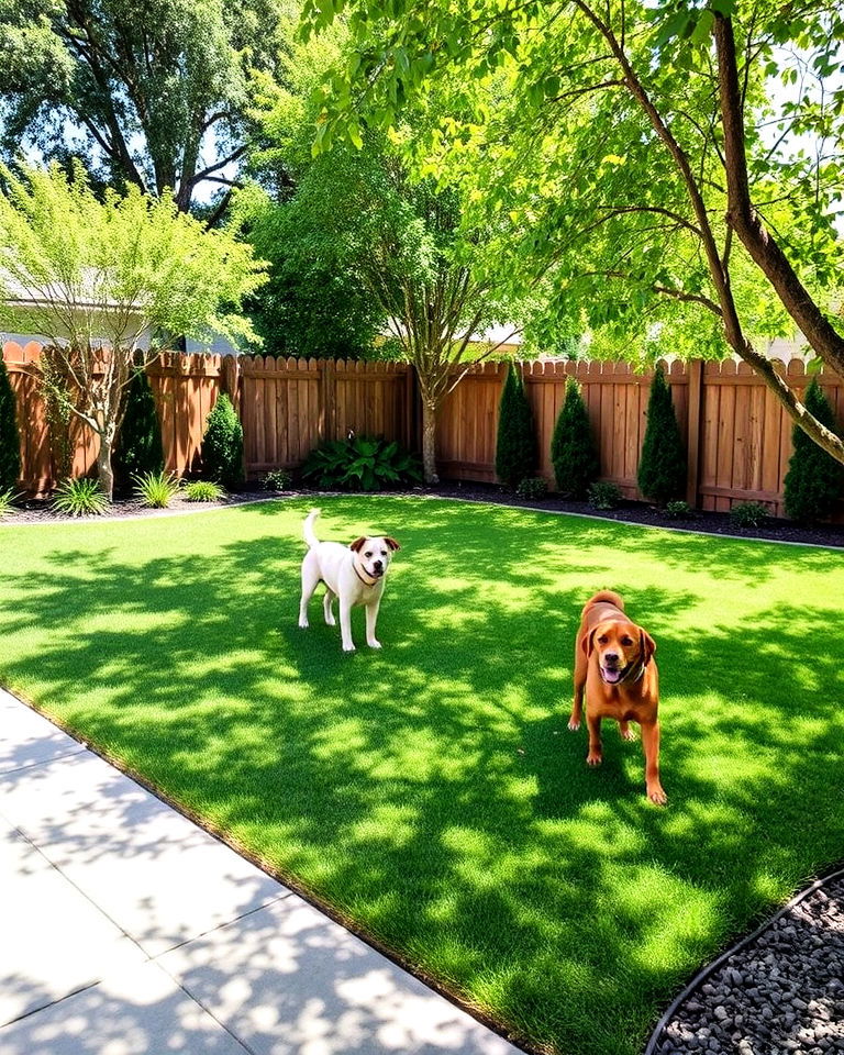 dog run zones landscaping - 20 Dog Friendly Landscaping Ideas