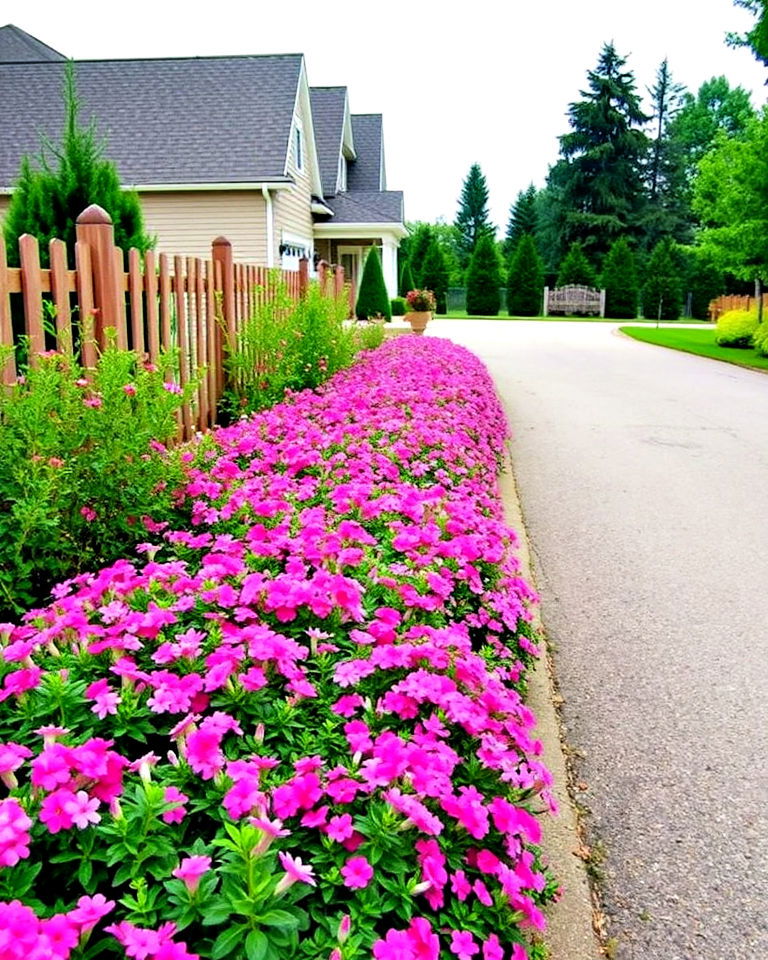 driveway creeping phlox landscaping - 15 Creeping Phlox Landscaping Ideas
