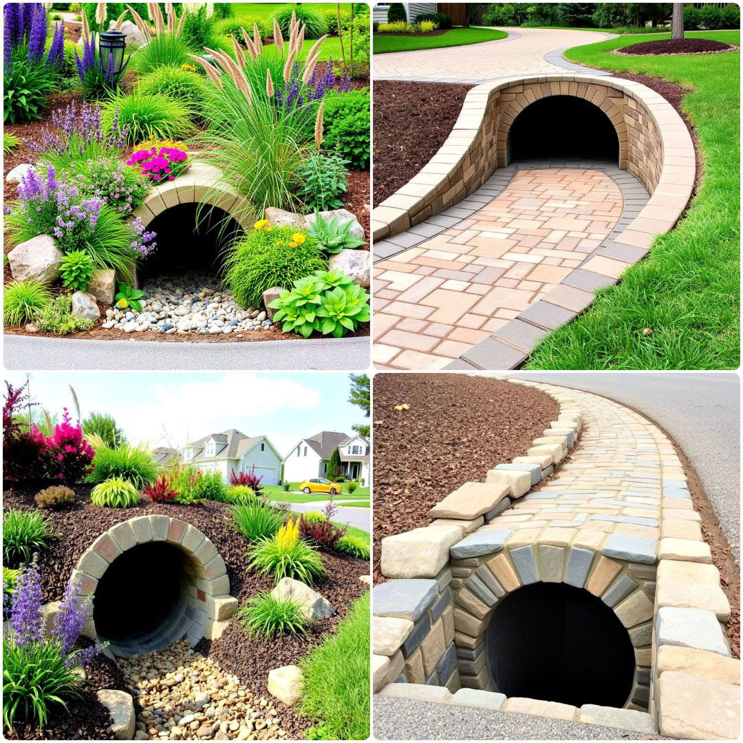 driveway culvert ideas