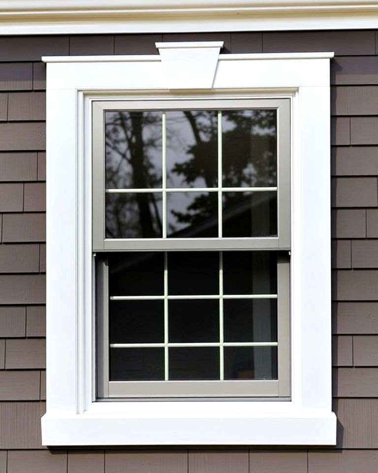 durable metal clad exterior window trim - 30 Window Trim Ideas