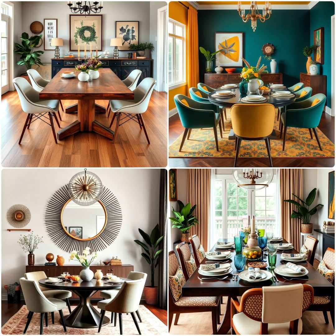 eclectic dining room ideas