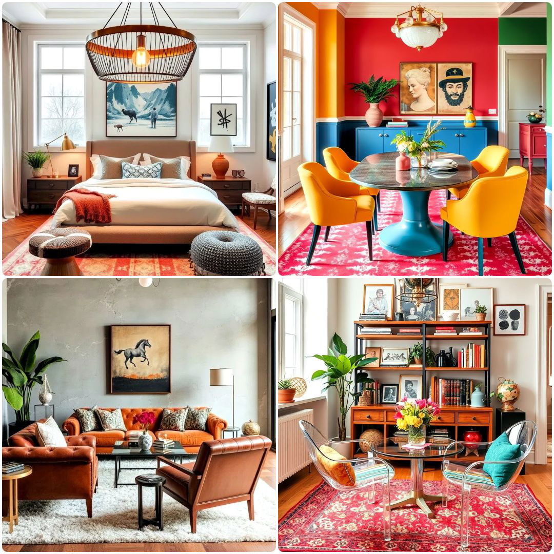 eclectic interior design ideas