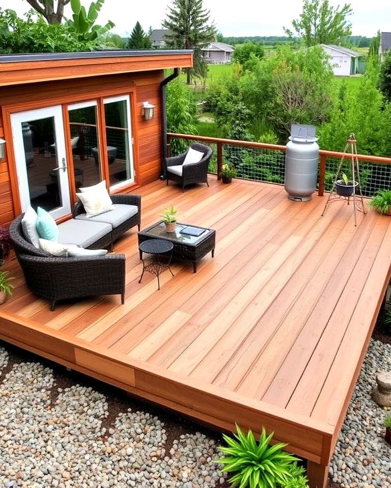 eco friendly platform deck - 25 Platform Deck Ideas