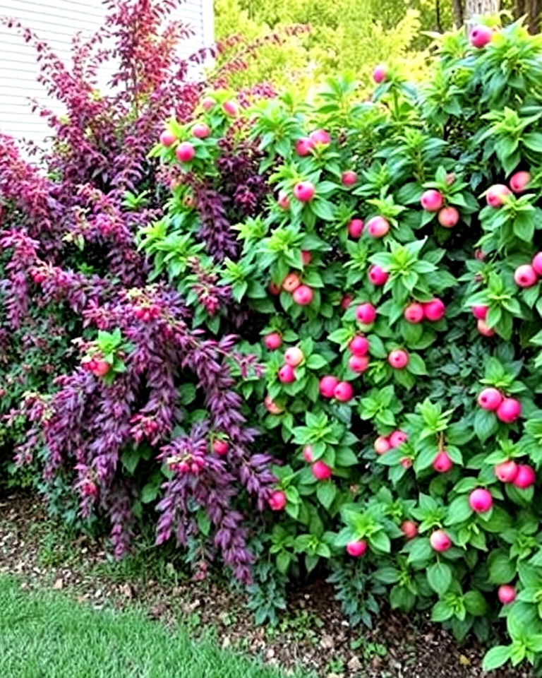 edible privacy screens are both functional and delightful - 25 Front Yard Privacy Landscaping Ideas
