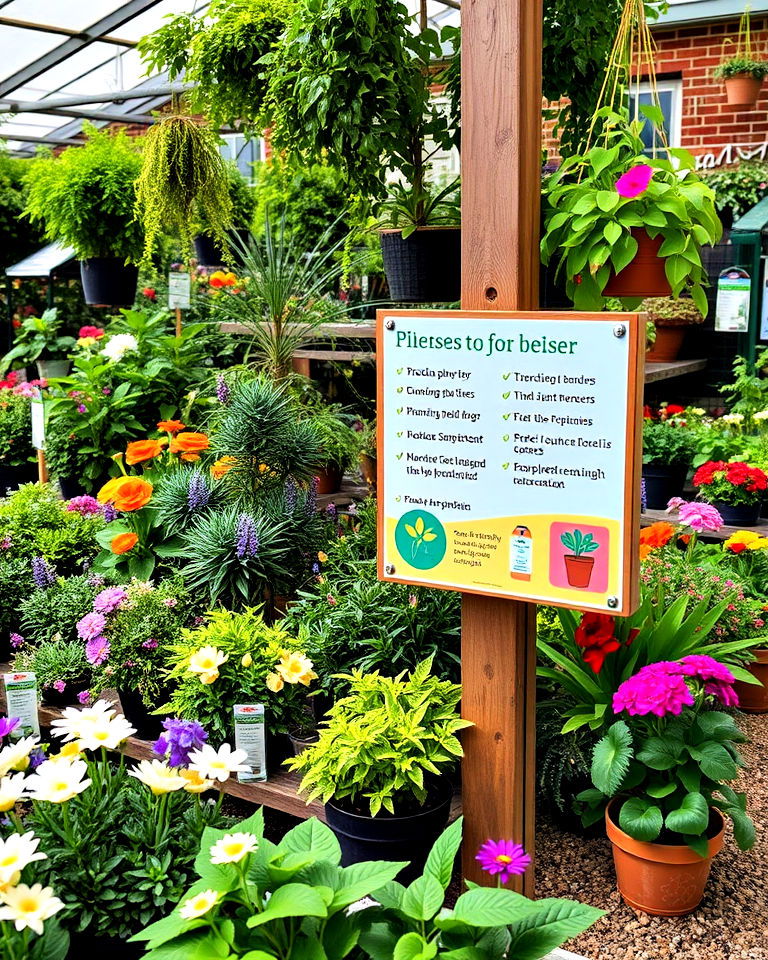 educational signage to enhance nursery garden - 15 Nursery Garden Ideas